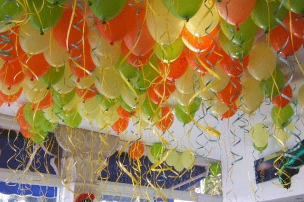 Decoration ballons helium