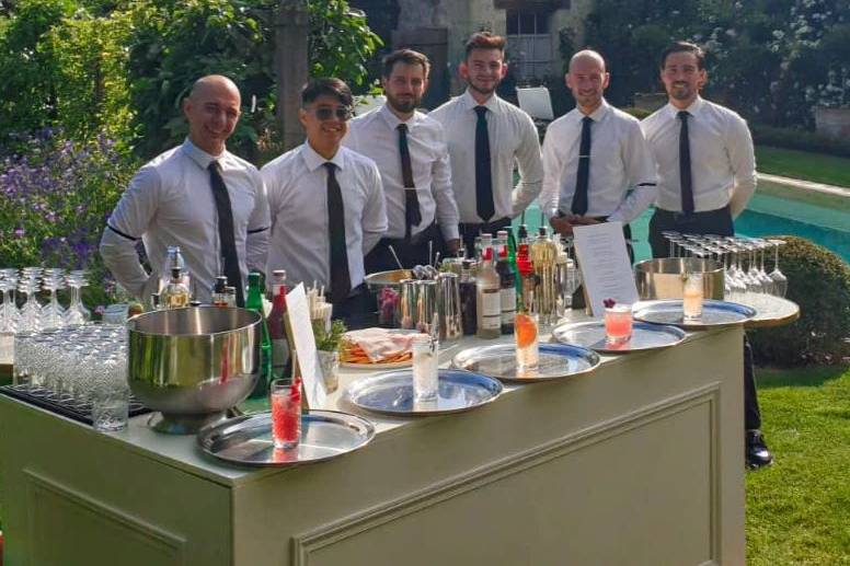 Team Barman et Serveurs