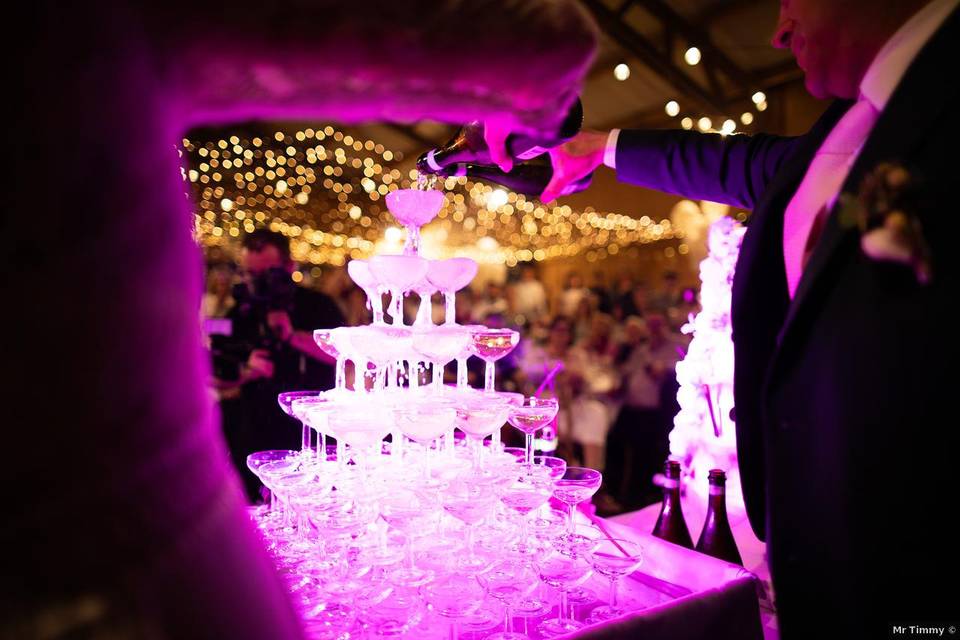 Fontaine en lumière