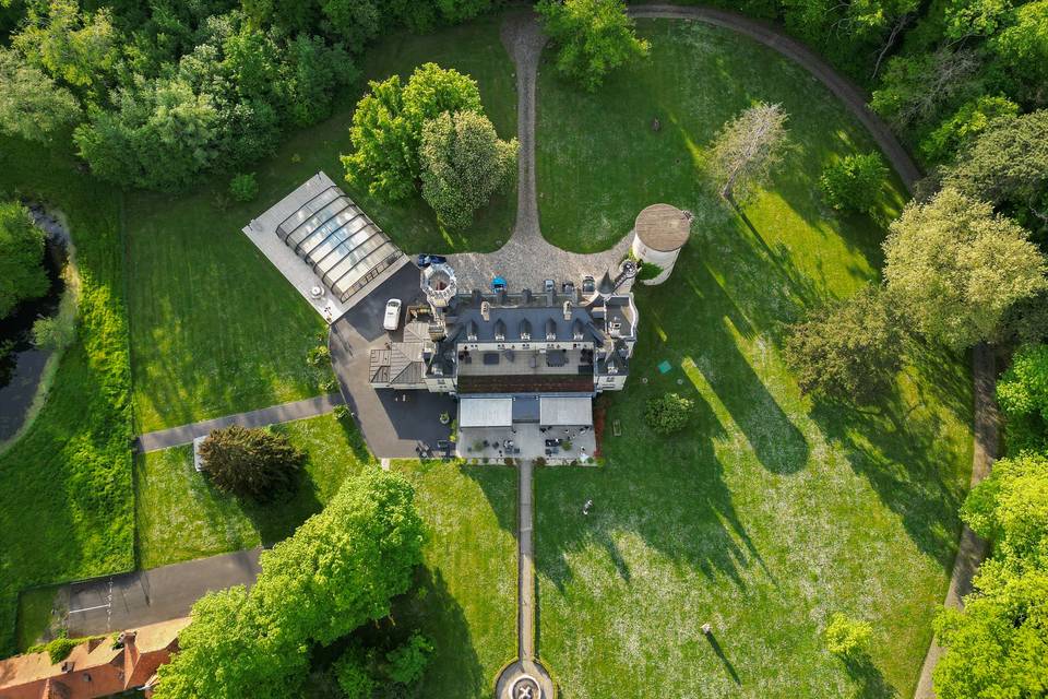 Drone Chateau de Breuil 2