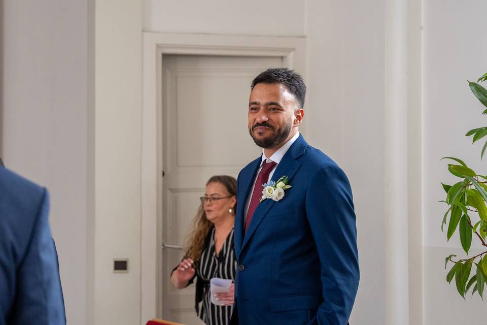 Le témoins à la mairie
