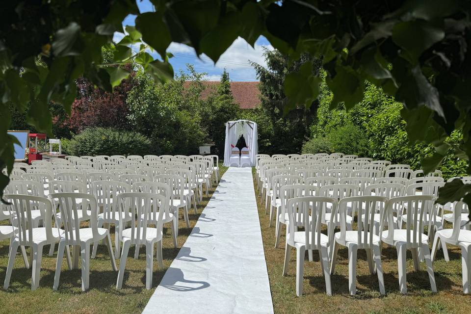 Cérémonie Laïque 150 personnes