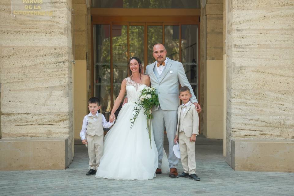 Photos à la mairie