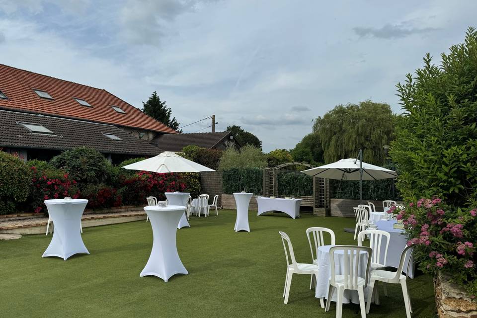 Vin d'honneur Grange devant