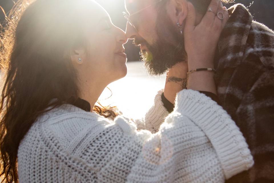 Séance photo engagement