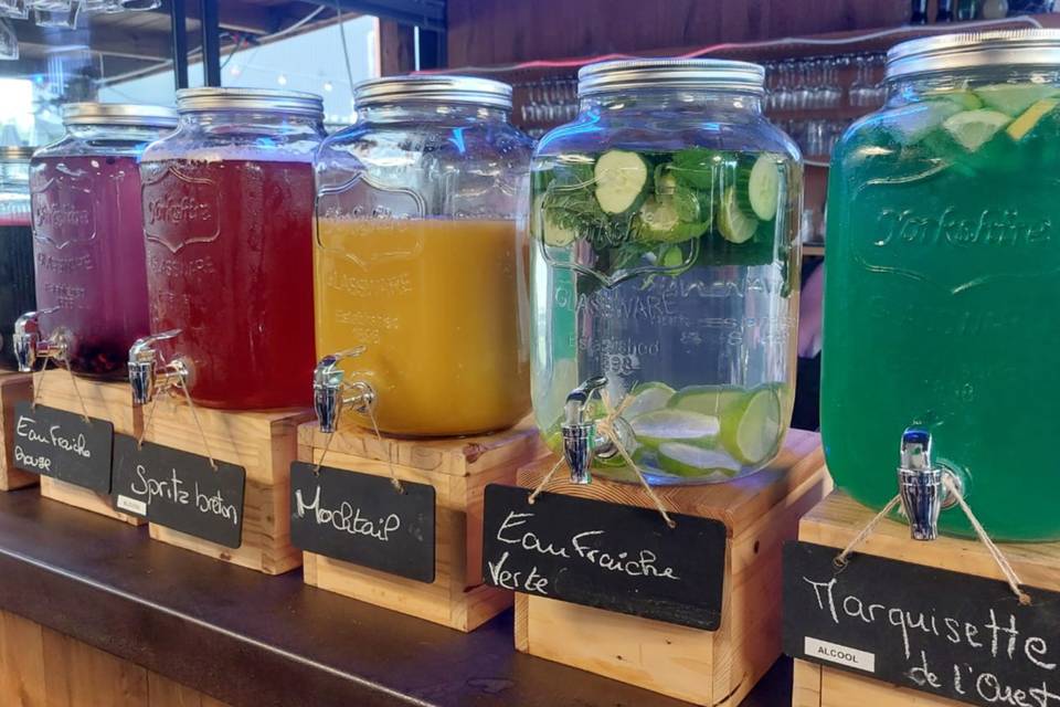 Les fontaines à boissons