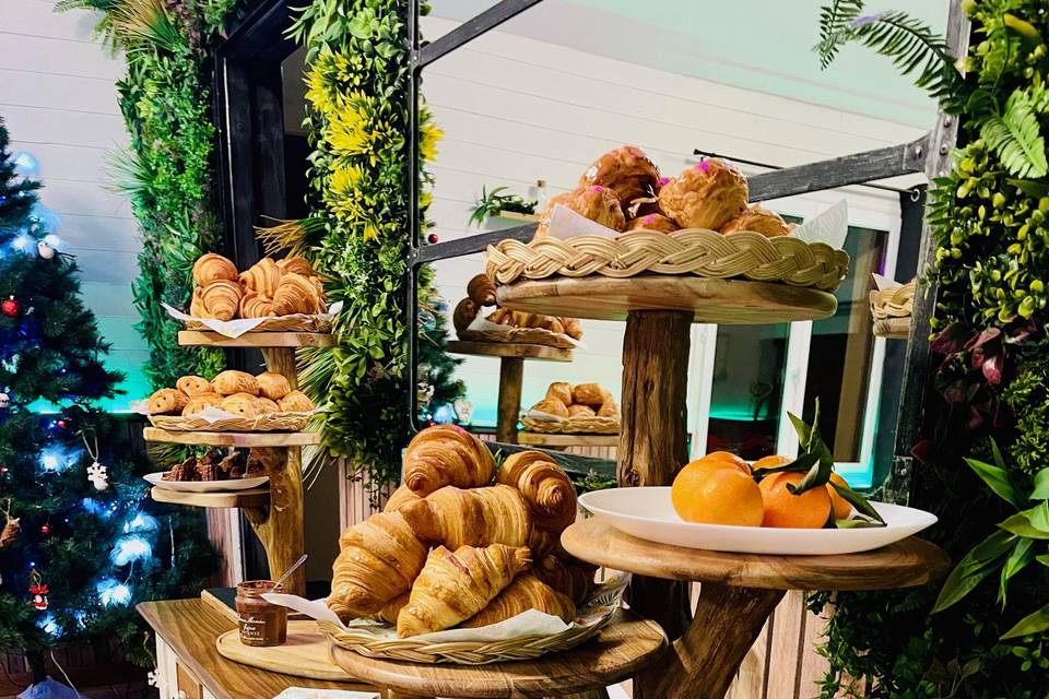 Petit déjeuner en salle