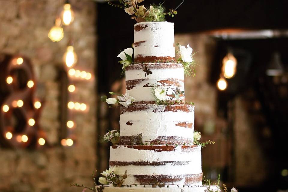 Naked cake