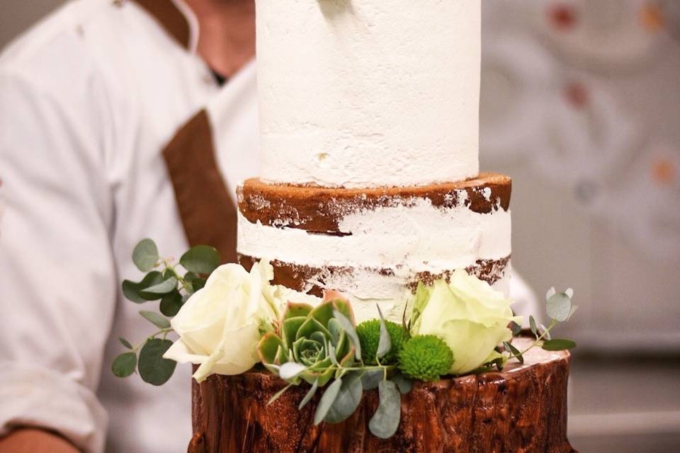 Cake board gâteau personnalisé mariage