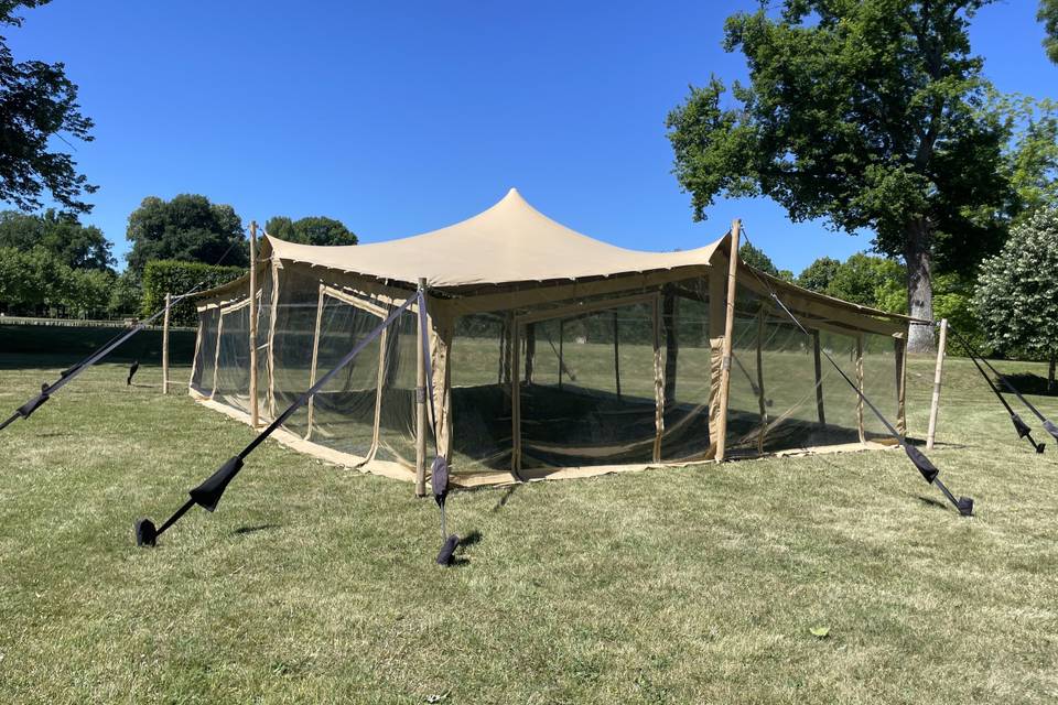 80m² avec parois