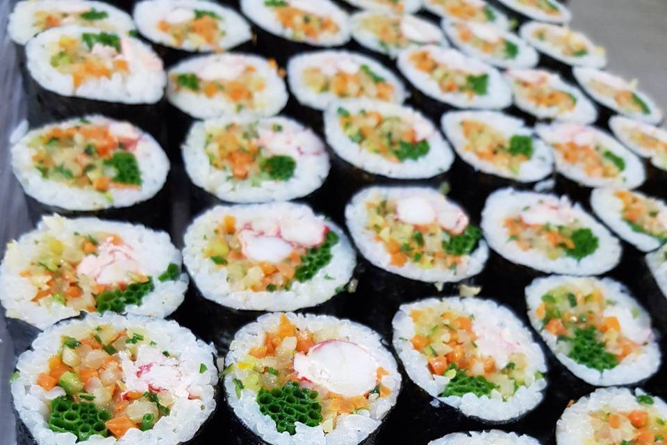 Sushi au homard de chausey