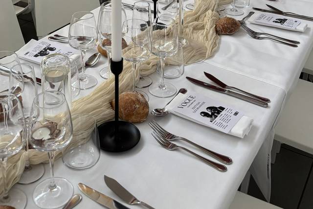 Décoration de table élégante