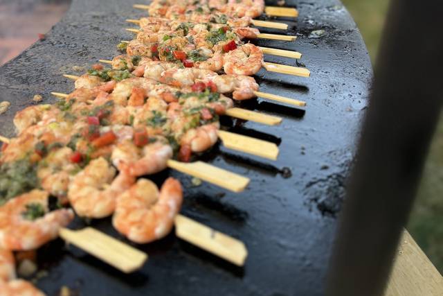Gambas tigrées