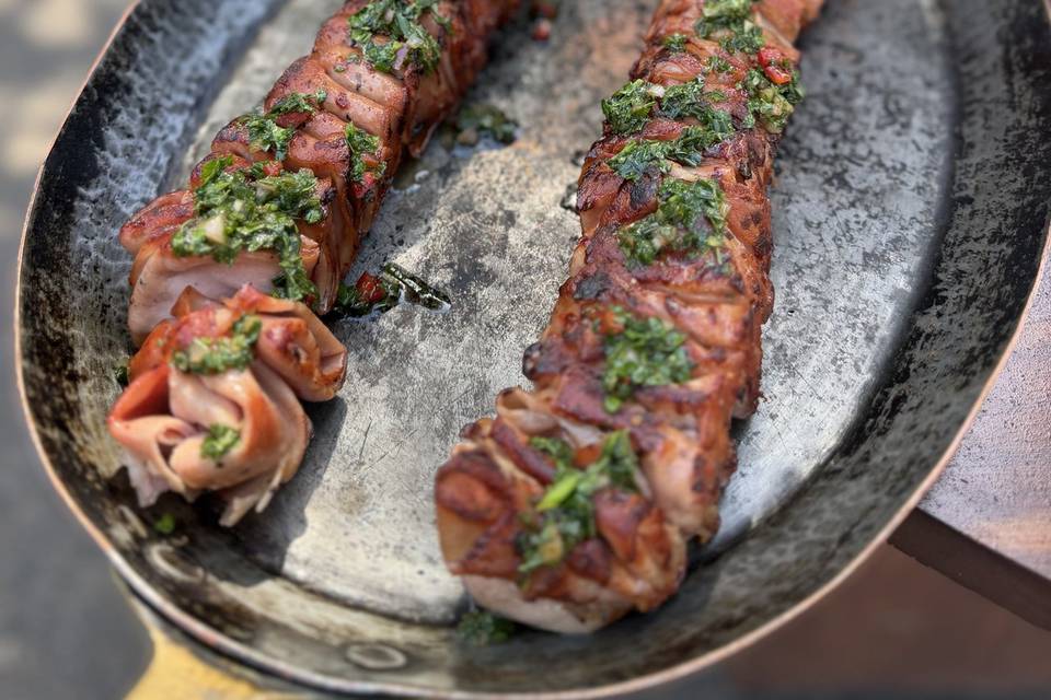 Mortadelle grillées
