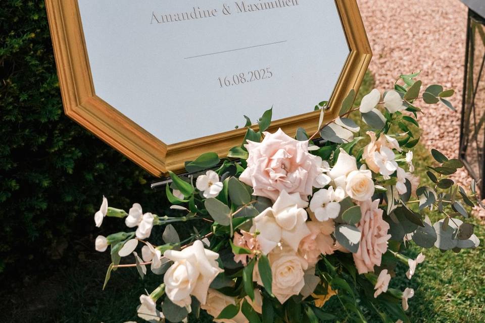 Panneau de bienvenue