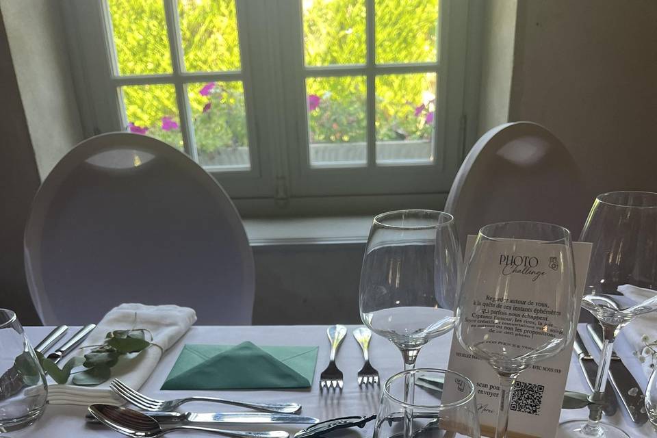 Table des invités