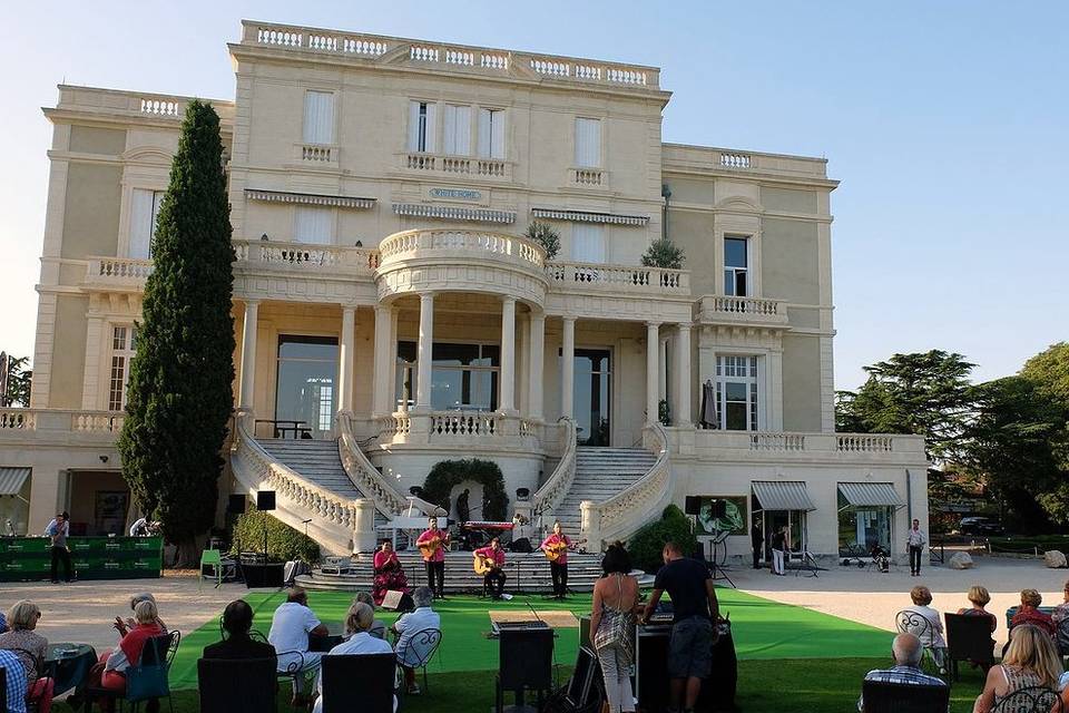 Spectacle dans le parc