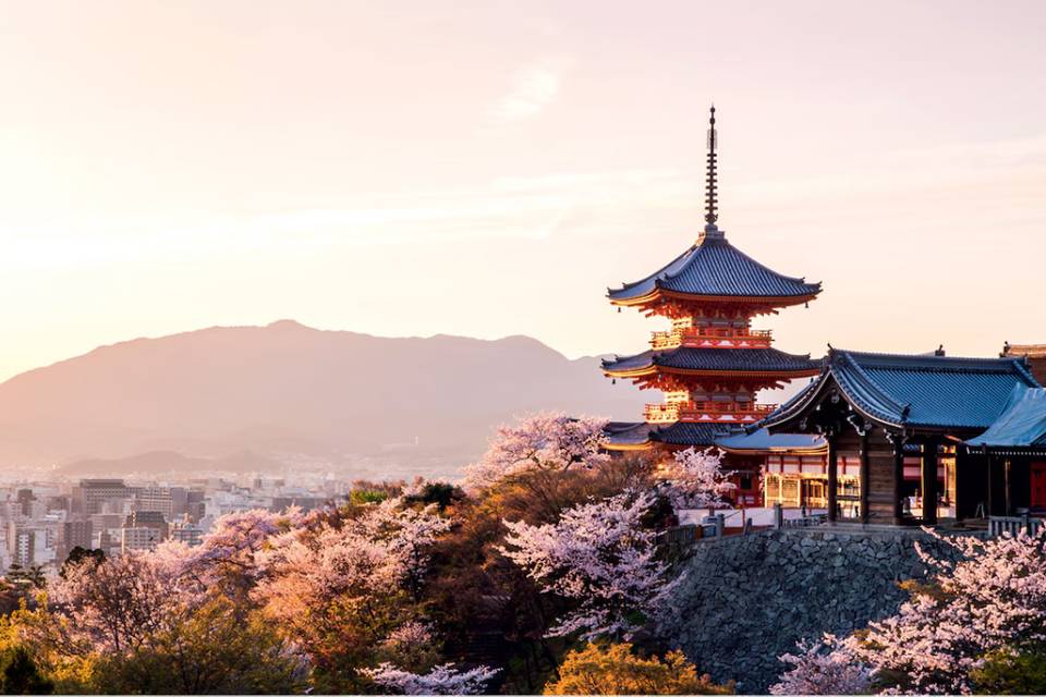 Soleil levant au Japon