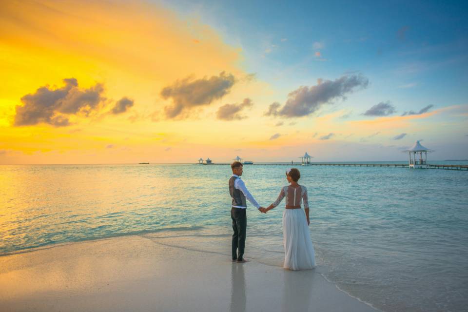 Maldives honeymoon