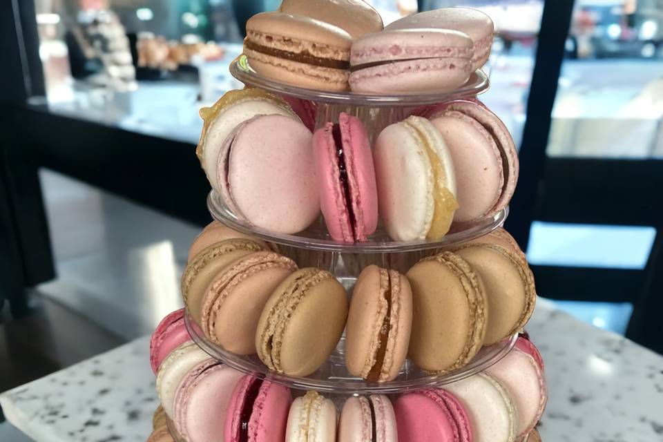 Pyramide de macarons