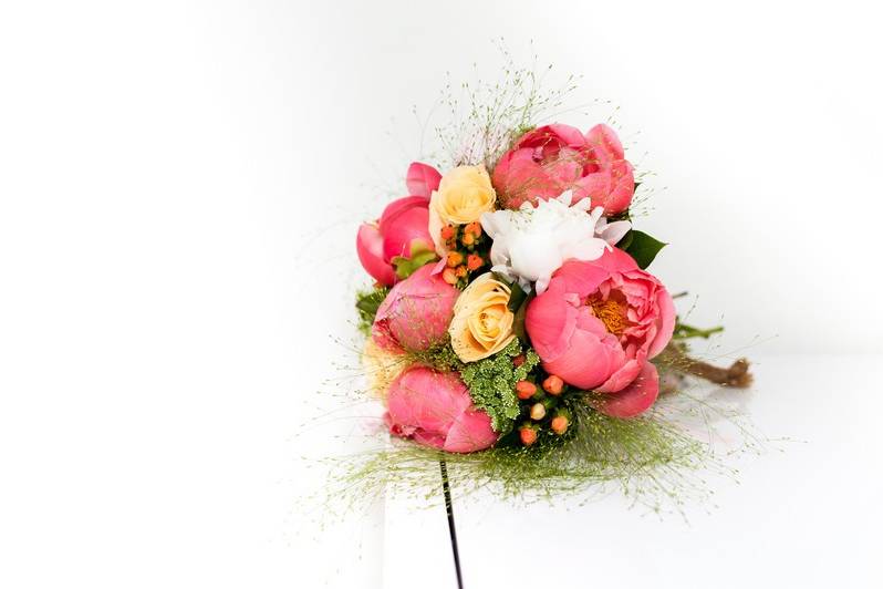 Bouquet pivoine