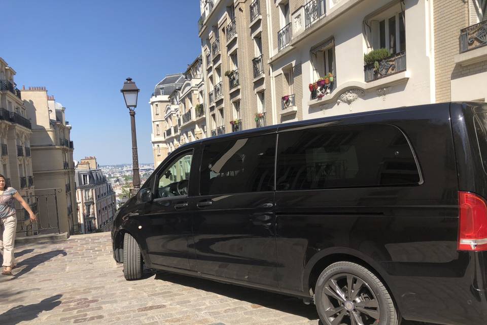 Votre Chauffeure en Van-Paris