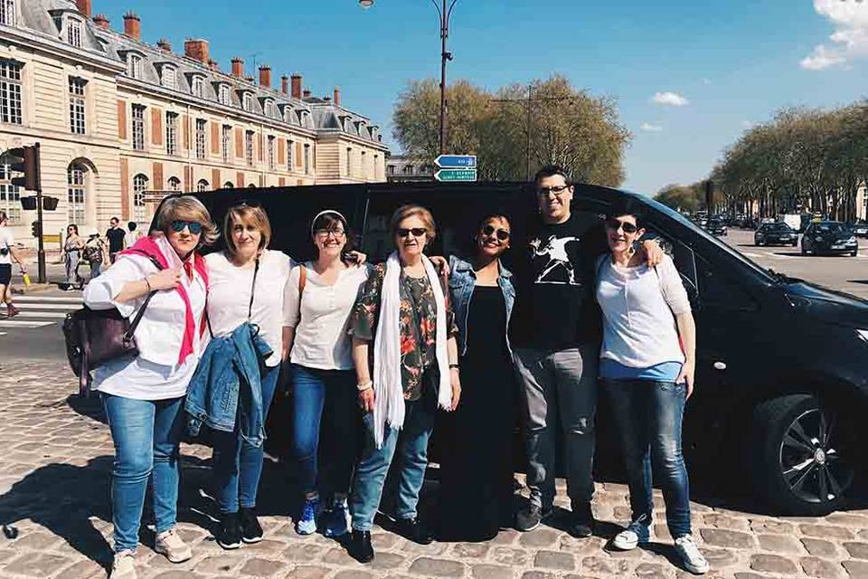 Votre Chauffeure en Van-Paris