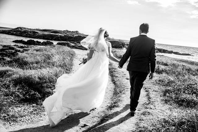 Séance couple sur la plage