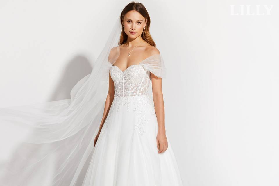 Bouvier millot robe de mariée sale