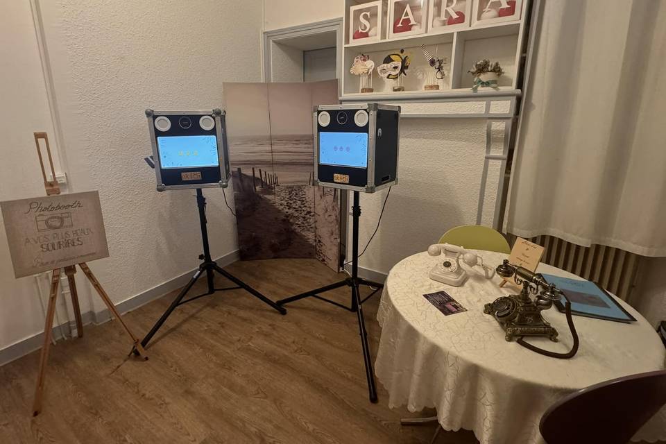 Photobooths et tél audios