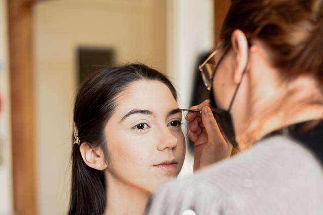 Préparation maquillage