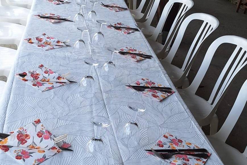 Dressage sous le préau