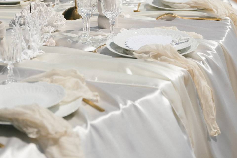 Diner sur la plage