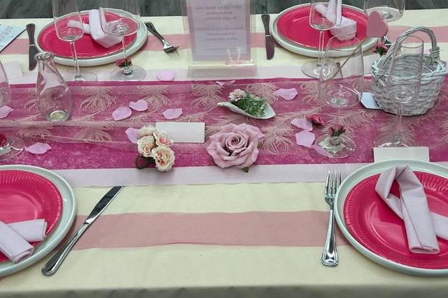 Rêve de rose et de nappe.