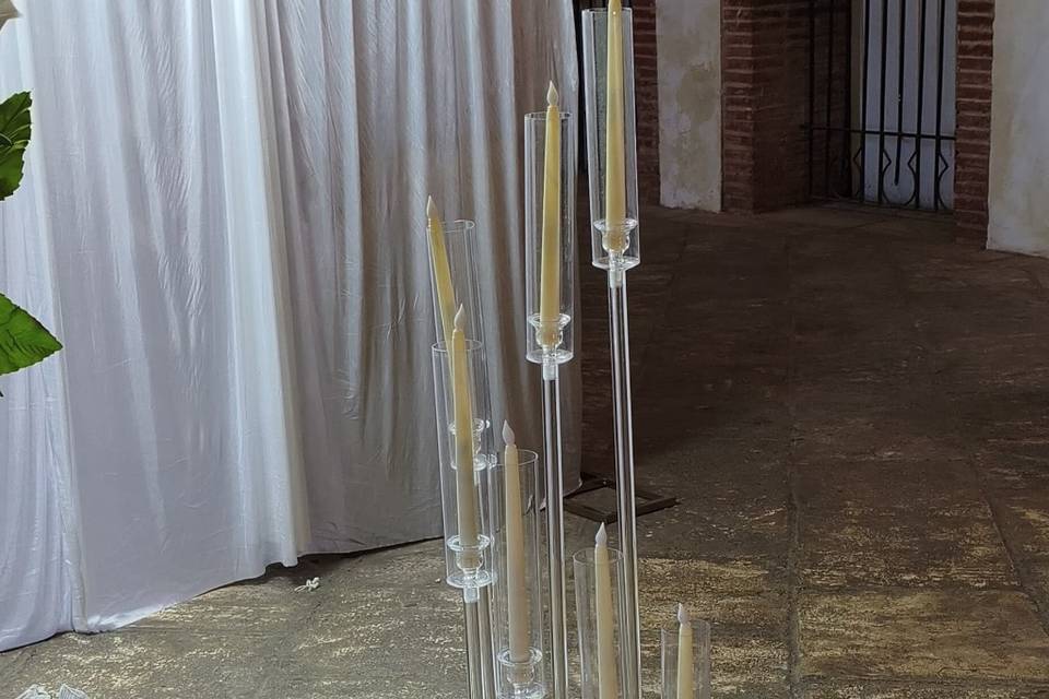 Bougies et chandeliers