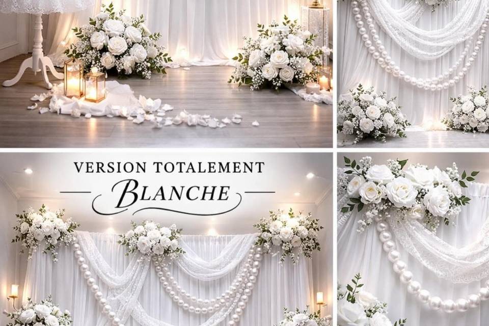 Décoration blanche complète