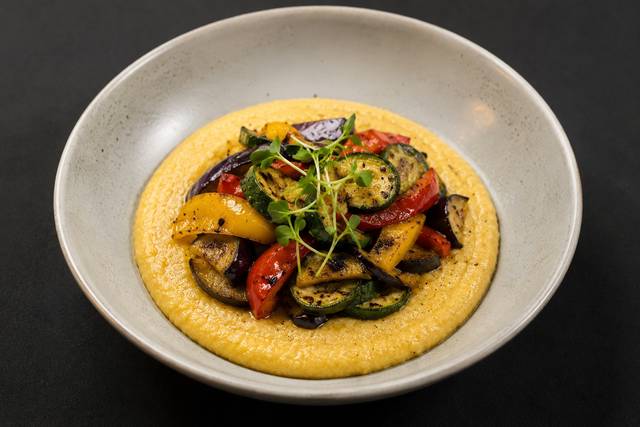 Polenta &légumes rôti