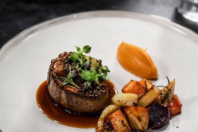 Médaillon d effiloché de bœuf