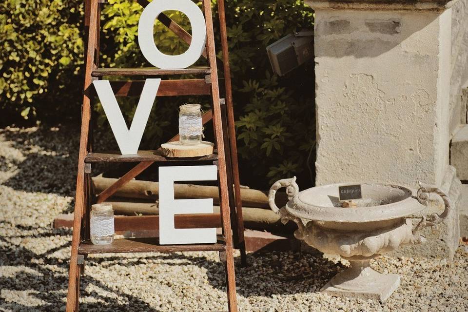 Idée de décoration - Love