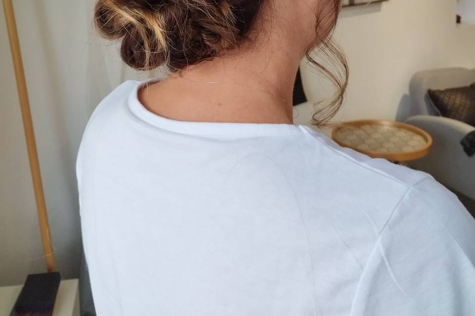 Chignon structure témoin