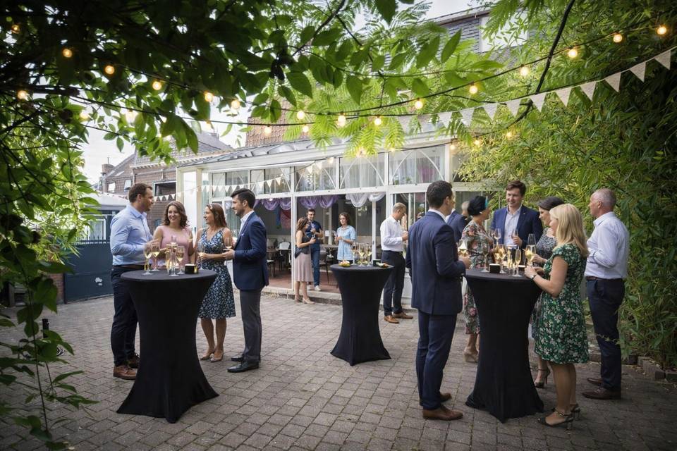 Terrasse vin d'honneur