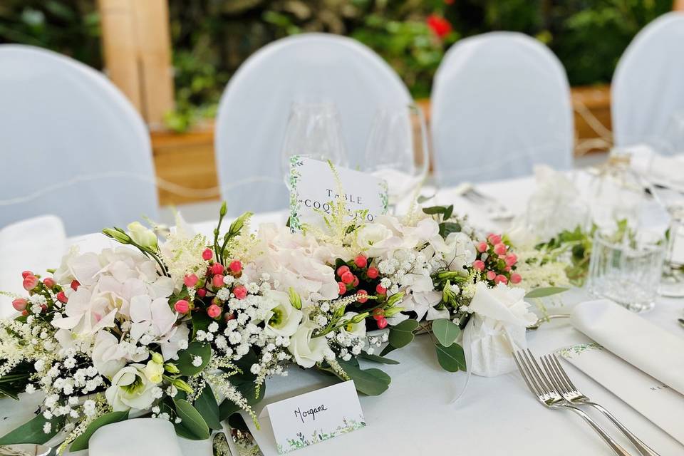 Arrangement de table