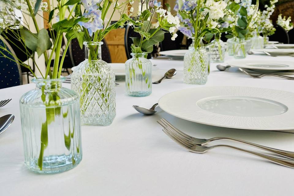 Vases tables