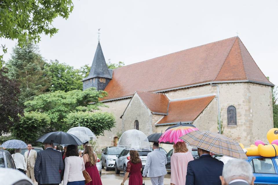 Mariage pluvieux