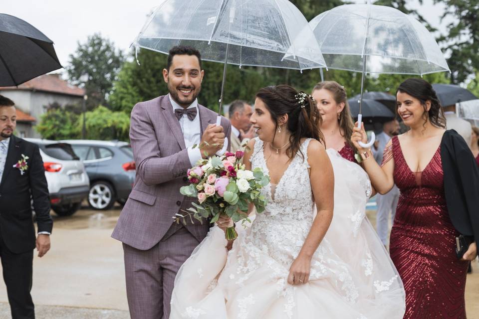 Mariage pluvieux