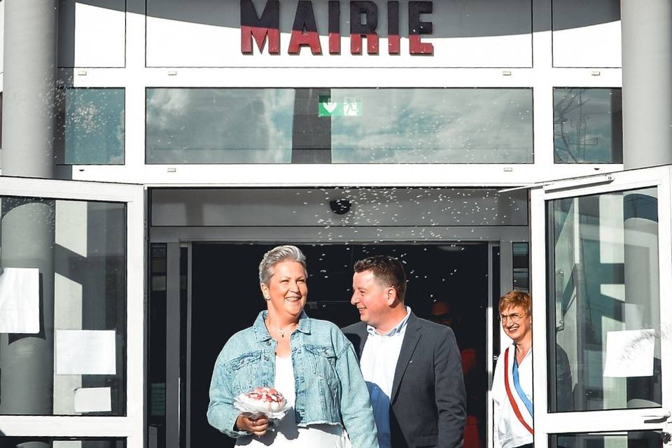 Sortie de mairie