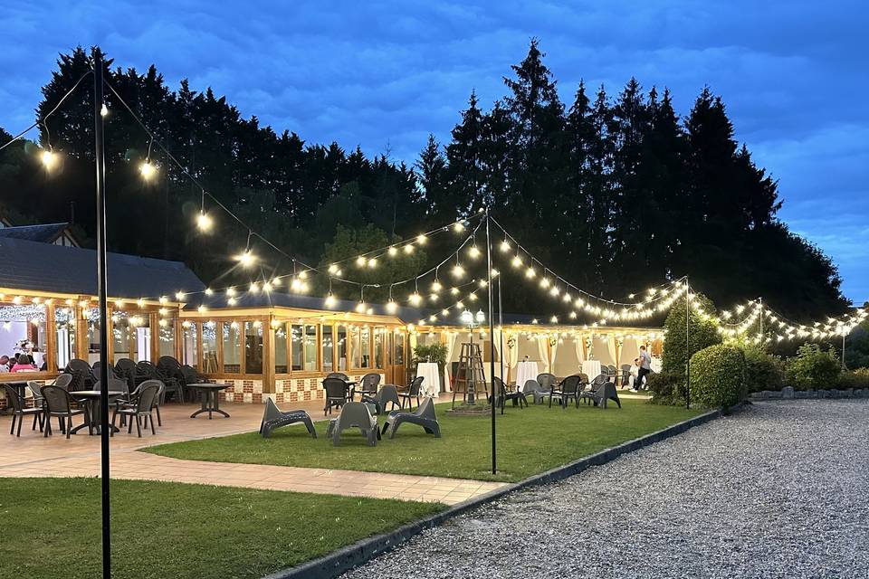 éclairage led terrasse