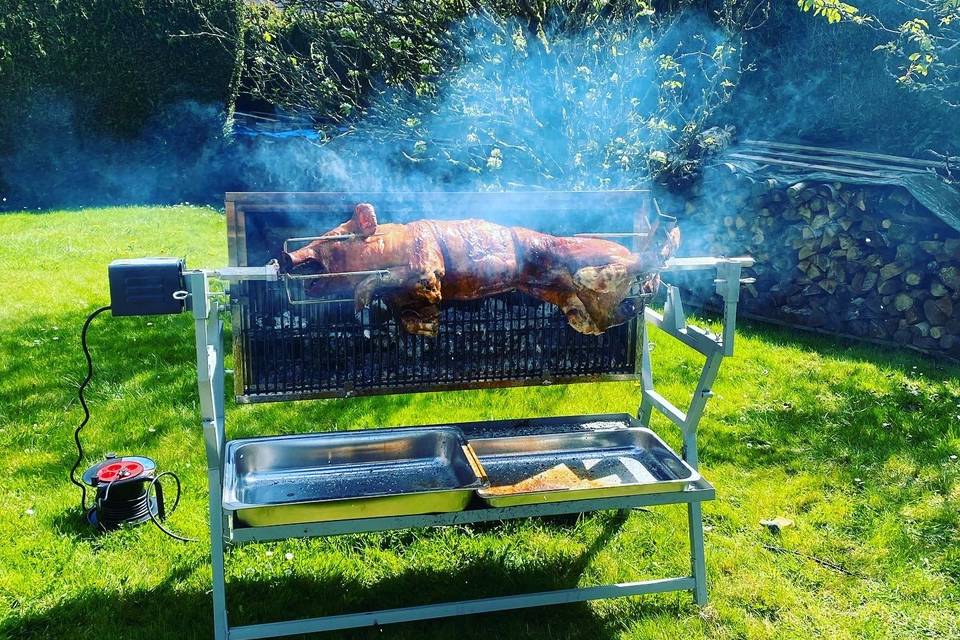 Cochon grillé