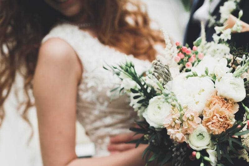 Le bouquet de la mariée