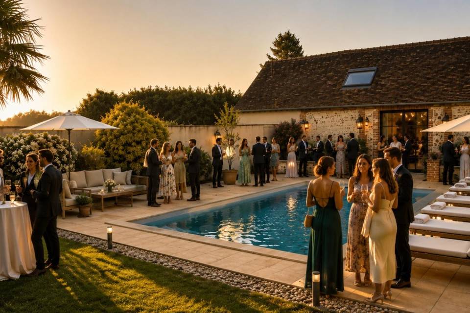 La piscine espace cocktail